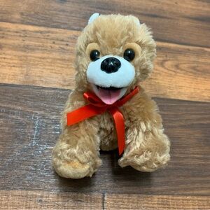 Stuffed plush Animal Canned Critter's Coyote 6" Beige